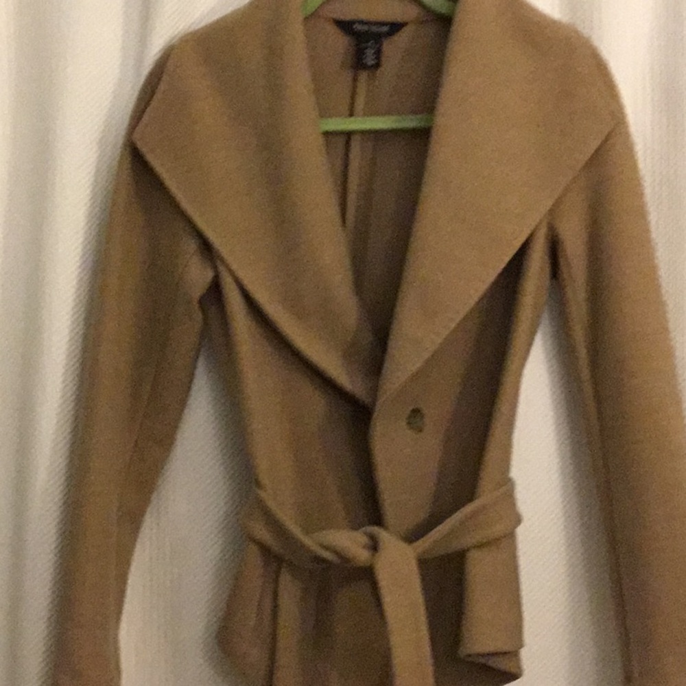 WHBM White House black market short pea coat